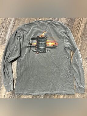 Men’s Old South Long Sleeved Tshirt ~Medium Gray